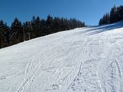 Very good slope grooming