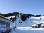 View from the mid-station to the Nößlachjoch