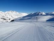 Very good slope grooming