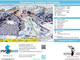 Trail map Nesselwang – Alpspitze (Alpspitzbahn)