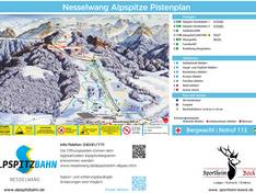 Trail map Nesselwang – Alpspitze (Alpspitzbahn)