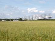 Bispingen indoor ski slope from the side