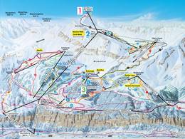 Trail map Schilthorn – Mürren/Lauterbrunnen
