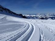 High-altitude cross-country trail at Kitzsteinhorn
