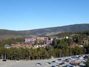 View of the accommodations in La Molina