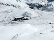 Beginner area at the mid-station