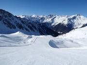 Dureck slope at K2 with magnificent panoramic views