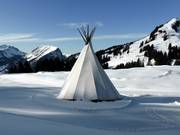 The tipi at Breitenalpe
