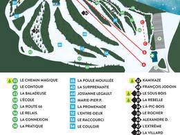 Ski resort Le Chantecler