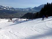 Carving on the Ideal Slope with a View of the Inn Valley