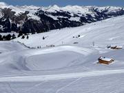 Storage pond between Metschstand and Hahnenmoos