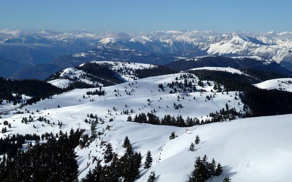 Vicenza: size of the ski resorts – Size Folgaria/Fiorentini