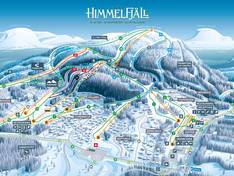 Trail map Idre Himmelfjäll