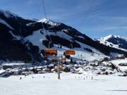 Turm 6er - 6pers. High speed chairlift (detachable) with bubble and seat heating