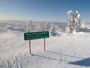 End of Arber ski area