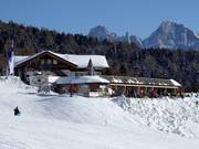 Mountain hut tip Baita Ciamp dele Strie