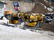 Mobile snowmaking in Vitosha