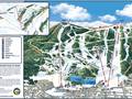Trail map Snow King Mountain – Jackson