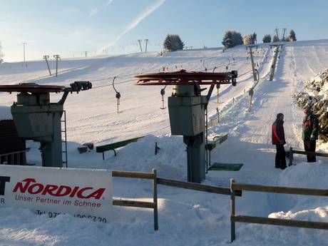 Tübingen (region): best ski lifts – Lifts/cable cars Halde – Westerheim