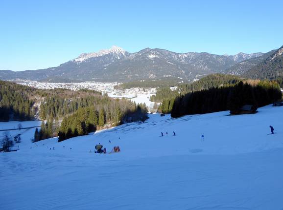 Intermediate slope at the Waldrast lift