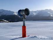 Snowmakers on the slope