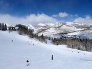 View over the ski resort of Solitude