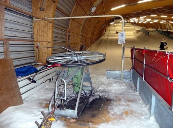 Ice Mountain 1 - Rope tow/baby lift with low rope tow