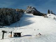 Postalm Standard black ski slope
