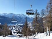 6-seater chairlift Bellwald-Richenen