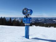 High-performance snow cannons in Hafjell