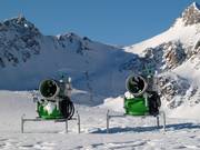 Snow cannons are ready