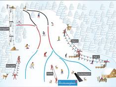 Trail map Hirschberglifte – Kreuth