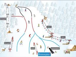 Trail map Hirschberglifte – Kreuth