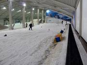 Children's and beginners' area in the ski hall