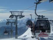 Seilbahn Mitterstein - 8pers. Gondola lift (monocable circulating ropeway)