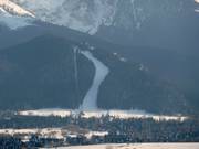 View of the Nosal ski area