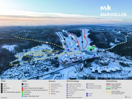 Trail map Marikollen – Fjerdingby