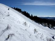 Difficult slope Västbranten