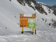 Information board at the Funpark