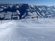 Perfectly groomed slopes