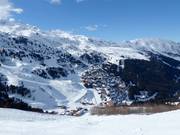 View of Méribel-Mottaret