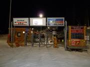 Information when night skiing