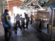 Dedicated staff at the mountain station