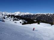 Easy slope at the Kalcheralm chairlift