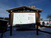 Slope map at the valley station