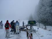 Übungslift Hahnenklee - Rope tow/baby lift with low rope tow