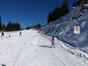 Beginner area at the mid-station