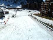 Beginner area Plagne Bellecôte