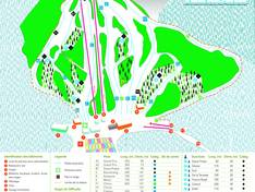 Trail map Mont Kanasuta