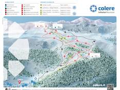 Trail map Colere